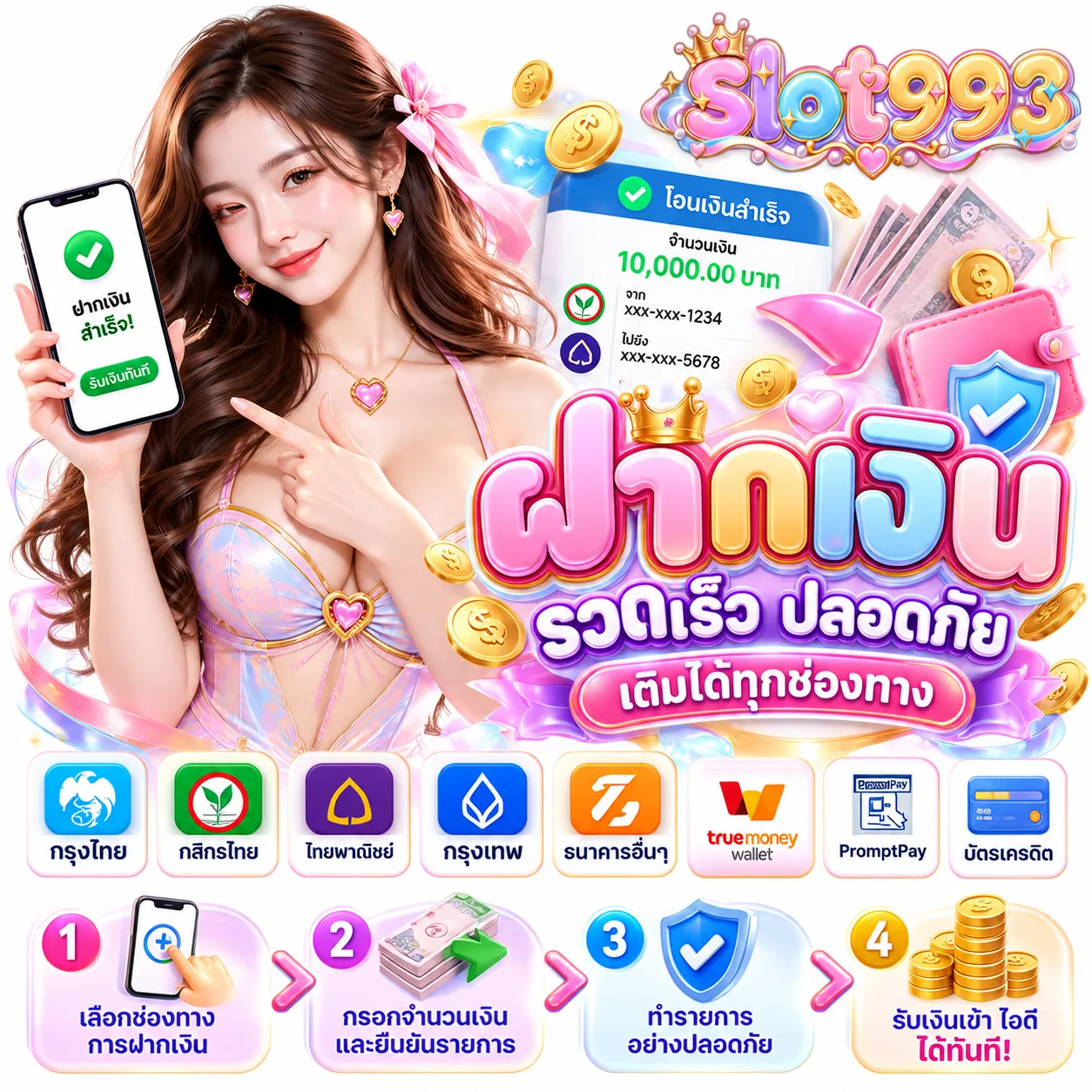 SLOT993 - ฝากเงิน
